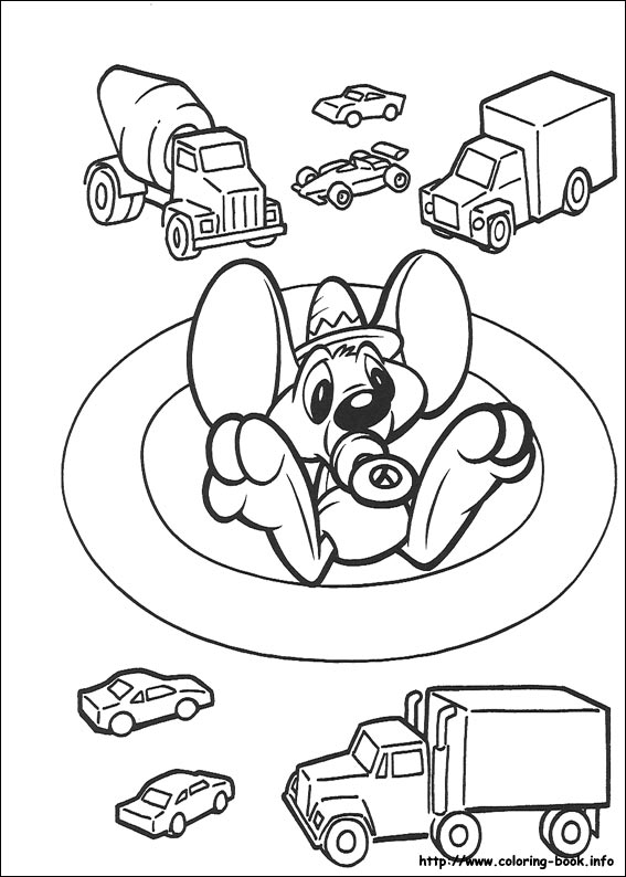 Baby Looney Tunes coloring picture